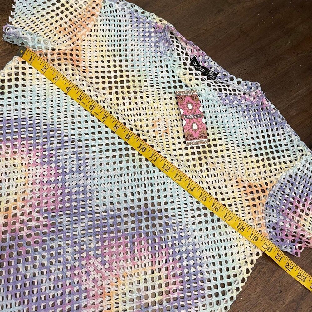 Boohoo Fishnet Swim Cover - Picture 5 of 7